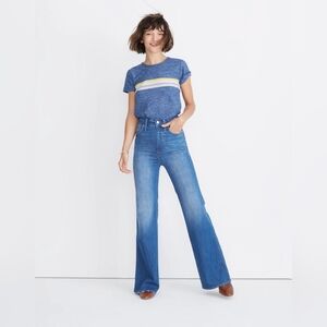 MADEWELL 11” HIGH-RISE FLARE JEANS